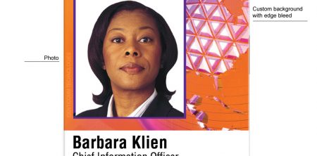 Corporate ID Card, Single-sided